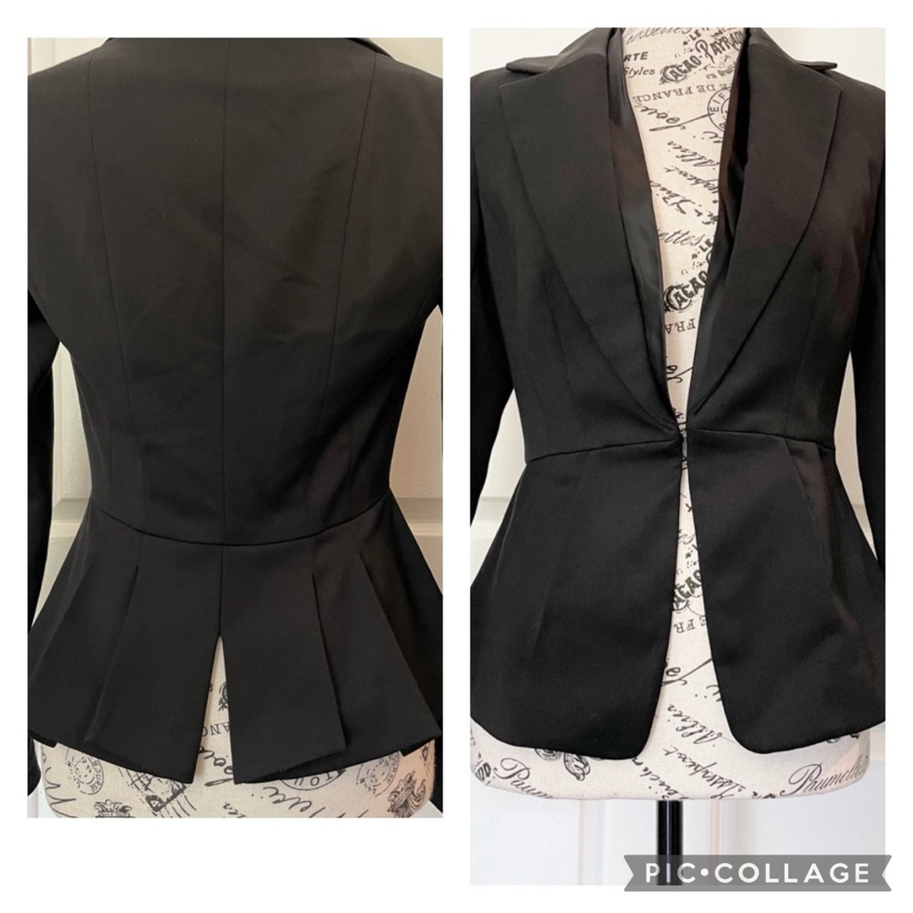 White House Black Market BLK Blazer SZ 00